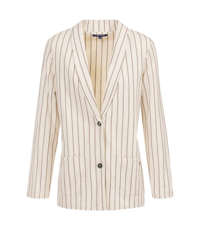 Veste Blazer Rayé Femme 2 Veste Blazer Rayé Femme – Image 2