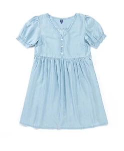 Robe Courte Jean Lyocell Femme