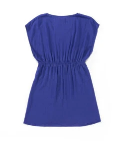 Robe De Plage Femme 6 Robe De Plage Femme -Terre De Marin Boutique prod 7654 robe mc bleu robain 666x812 fc7ea0111e0b