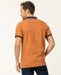 Polo Manches Courtes Rouille Homme -Terre De Marin Boutique prod 8197 polo mc rouille otoma 666x812 fc7ea0111e0b