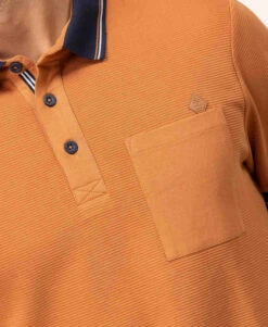 Polo Manches Courtes Rouille Homme -Terre De Marin Boutique prod 8199 polo mc rouille otoma 666x812 fc7ea0111e0b