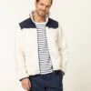 Veste Bi-matière Homme Sherpa Blanc Cassé -Terre De Marin Boutique prod 8210 veste ml beige sable xilopia 666x812 fc7ea0111e0b