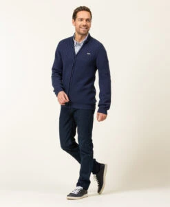 Gilet Tricot Reliefé Bleu Marine Homme 10 Gilet Tricot Reliefé Bleu Marine Homme -Terre De Marin Boutique prod 8233 cardigan tricot indigo gorsa 666x812 fc7ea0111e0b