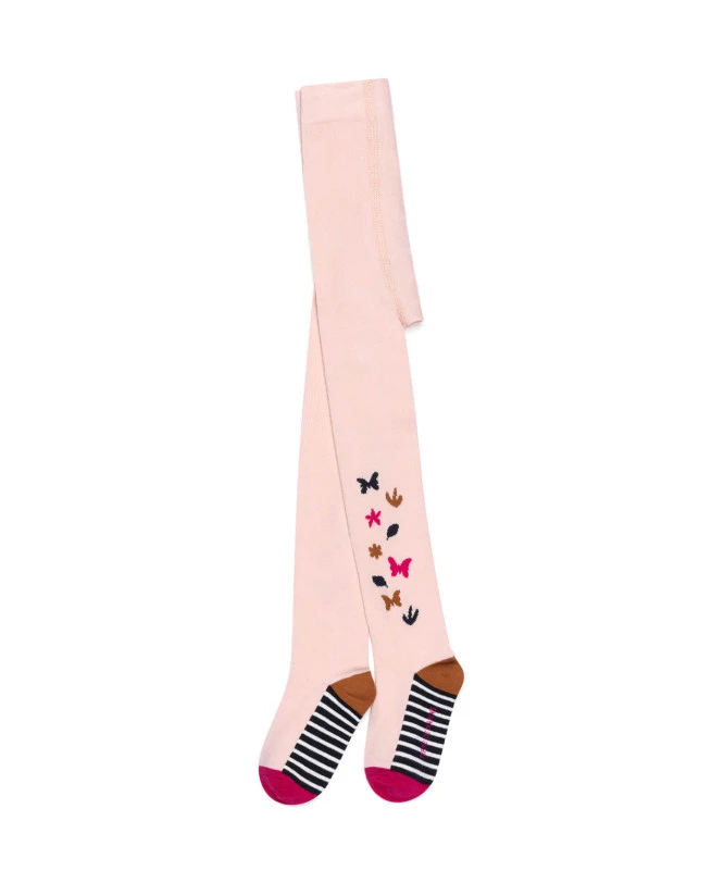 Collants Rose Pâle Bébé Fille 1 Collants Rose Pâle Bébé Fille