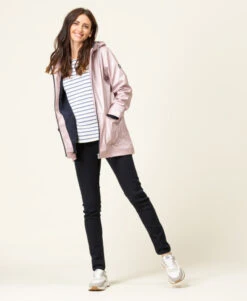 Ciré Rose Irisé Femme -Terre De Marin Boutique prod 8462 imper cire rose irise xecirec 666x812 fc7ea0111e0b