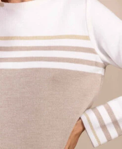 Pull Beige Femme Made In France Kolette -Terre De Marin Boutique prod 8580 pull beige kolette 666x812 fc7ea0111e0b