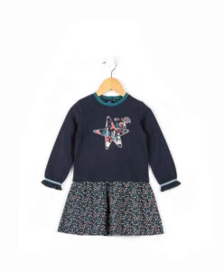 ROBE ML BLEU INDIGO CLAKET