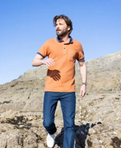 Polo Manches Courtes Rouille Homme -Terre De Marin Boutique prod 9034 polo mc rouille otoma 666x812 fc7ea0111e0b