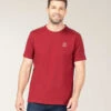 T-shirt Rouge Grenat Col Rond Homme -Terre De Marin Boutique prod 9041 tee shirt mc grenat tapor 666x812 fc7ea0111e0b
