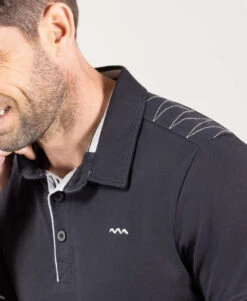 Polo Bleu Marine Homme -Terre De Marin Boutique prod 9056 polo mc noir oldun 666x812 fc7ea0111e0b