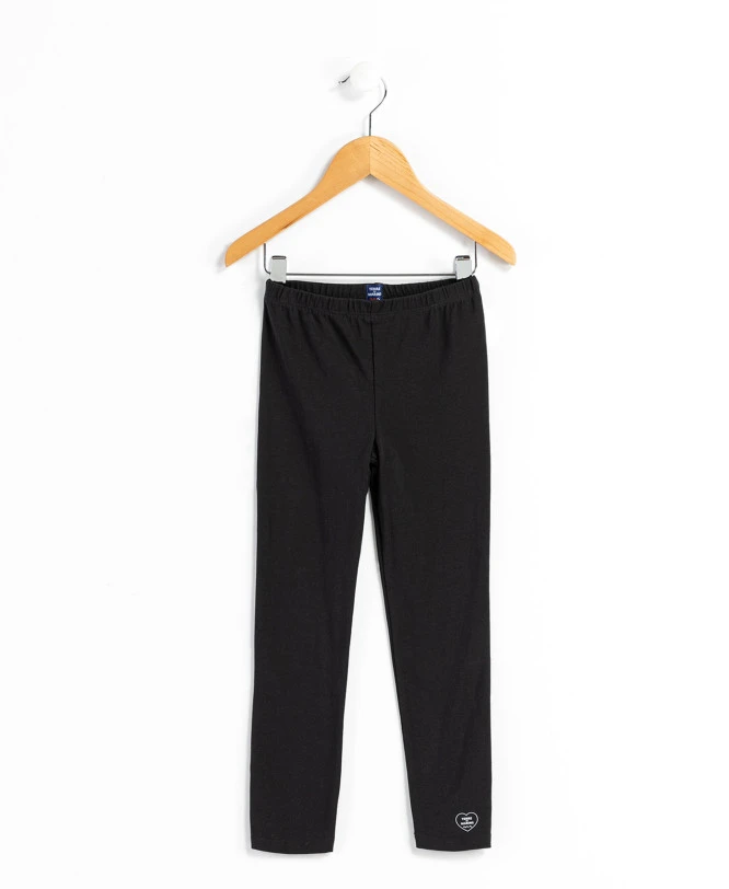 Legging Long Noir Fille 1 Legging Long Noir Fille