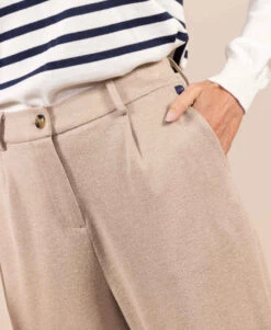 Pantalon élasthanne Grège Femme 6 Pantalon élasthanne Grège Femme -Terre De Marin Boutique prod 9148 pantalon grege pepial 666x812 fc7ea0111e0b