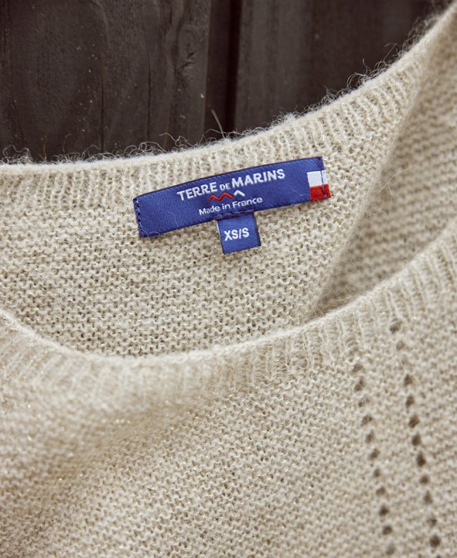 Pull Femme Made In France Beige 4 Pull Femme Made In France Beige – Image 4