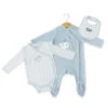 Ensemble Pyjama, Body Et Bavoir Bébé Bleu Ciel 6 Ensemble Pyjama, Body Et Bavoir Bébé Bleu Ciel -Terre De Marin Boutique prod 9712 pack pueri bleu ciel namady 666x812 fc7ea0111e0b