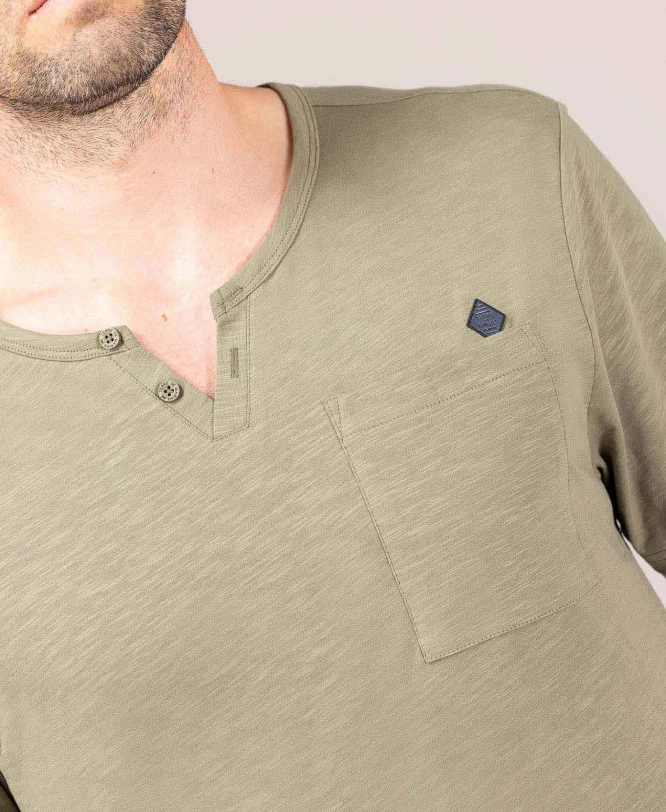 Tee-shirt Kaki Clair Homme 3 Tee-shirt Kaki Clair Homme – Image 3