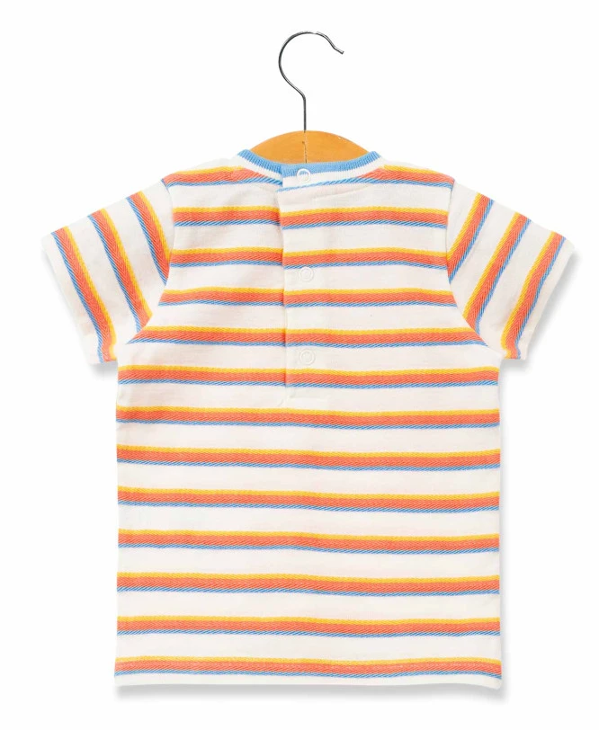 T-Shirt Rayé Bébé Garçon 2 T-Shirt Rayé Bébé Garçon – Image 2
