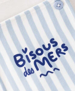 Ensemble Salopette + T-shirt Bébé Rayé Bleu -Terre De Marin Boutique prod 9836 salopette courte haut naturel bleu efir 666x812 fc7ea0111e0b