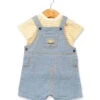 Ensemble Bébé Garçon Salopette Jean + T-shirt 6 Ensemble Bébé Garçon Salopette Jean + T-shirt -Terre De Marin Boutique prod 9894 salopette courte haut bleu egerson 666x812 fc7ea0111e0b