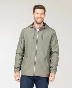 Coupe Vent Homme Kaki Clair