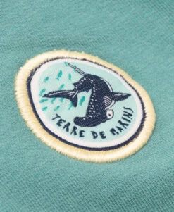 Veste à Capuche En Molleton Vert Lagon Garçon -Terre De Marin Boutique prod 9998 veste ml vert lagon vivion 666x812 fc7ea0111e0b